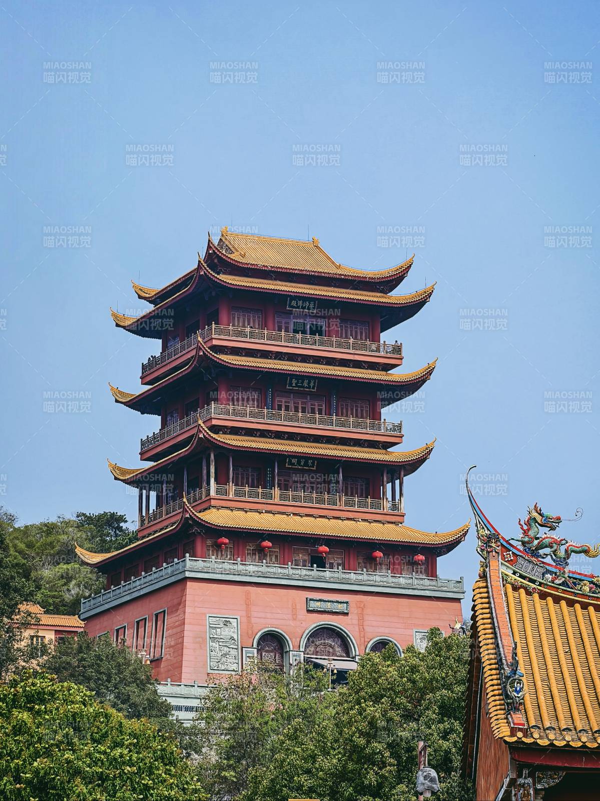 古塔巍峨入云霄（厦门同安）图片