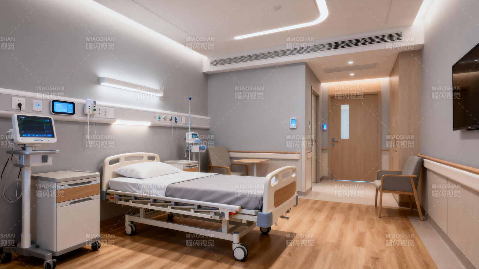 现代病房环境图片