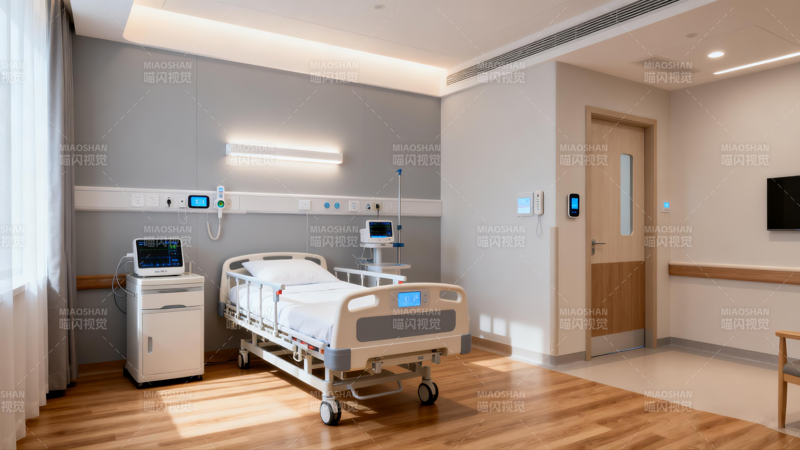 现代病房环境图片