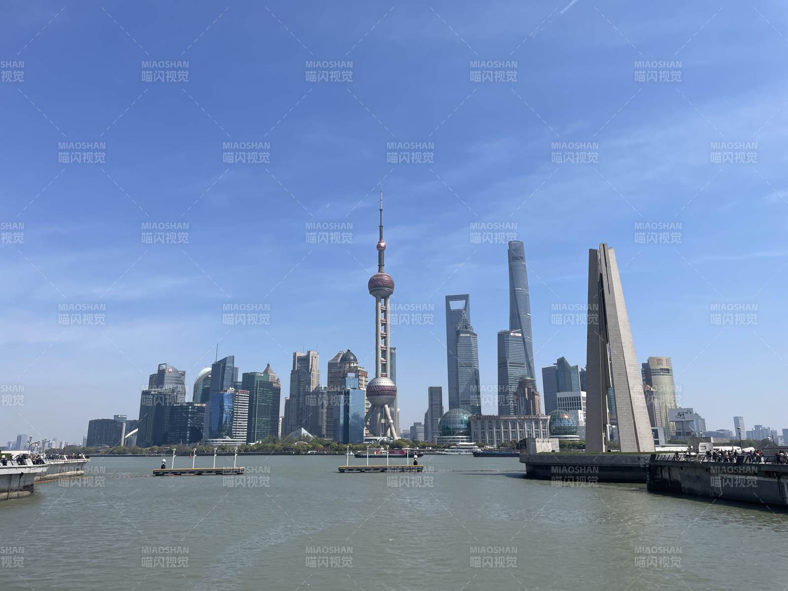 上海天际线美景图片