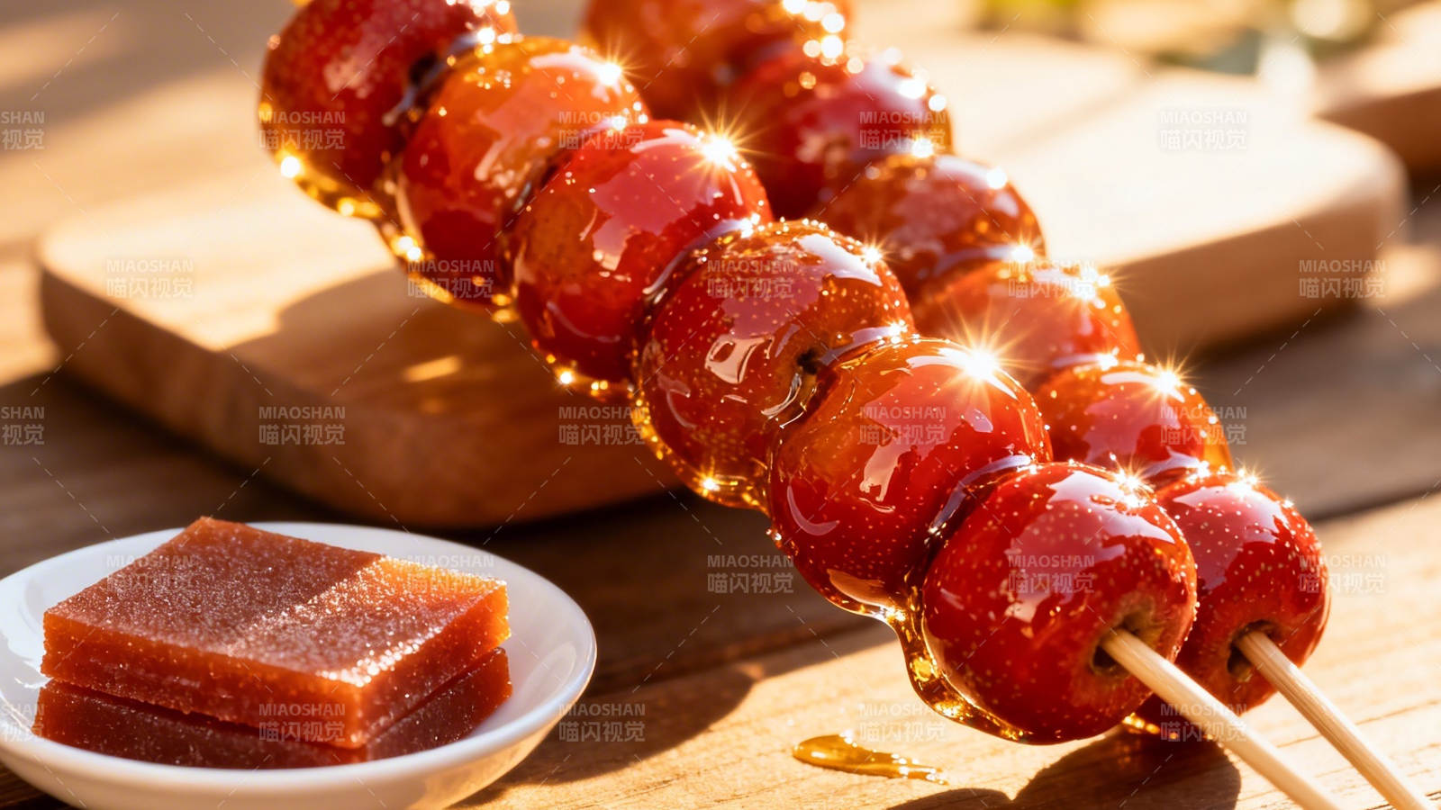 糖葫芦与山楂糕图片