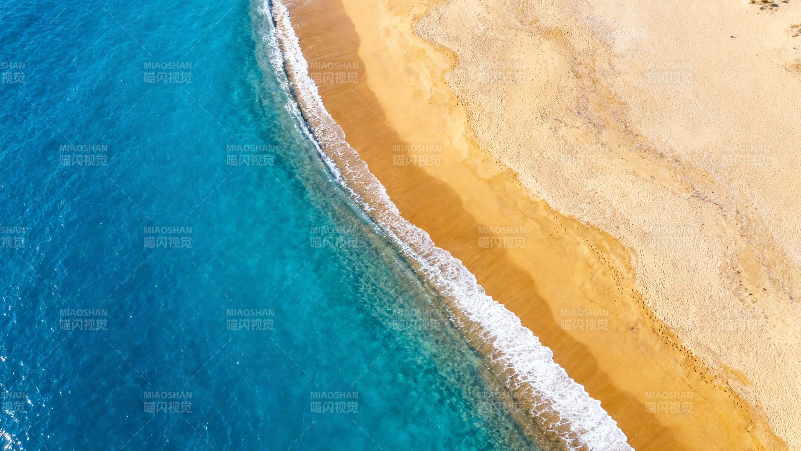 碧海金沙海岸线图片