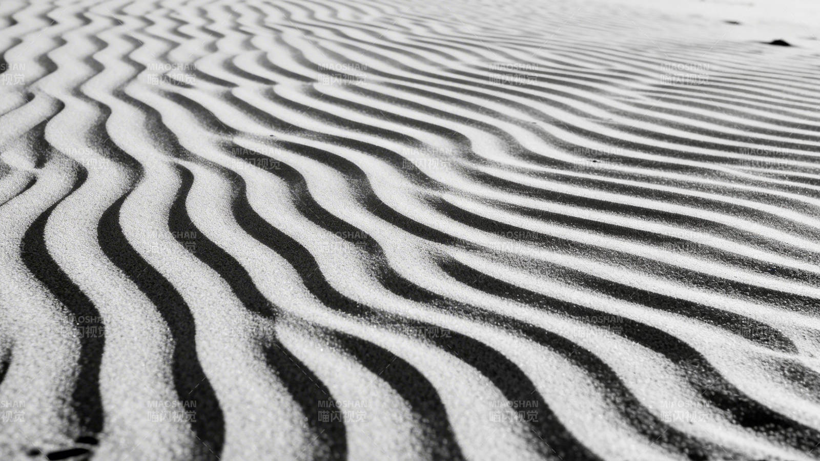 沙丘波纹图片