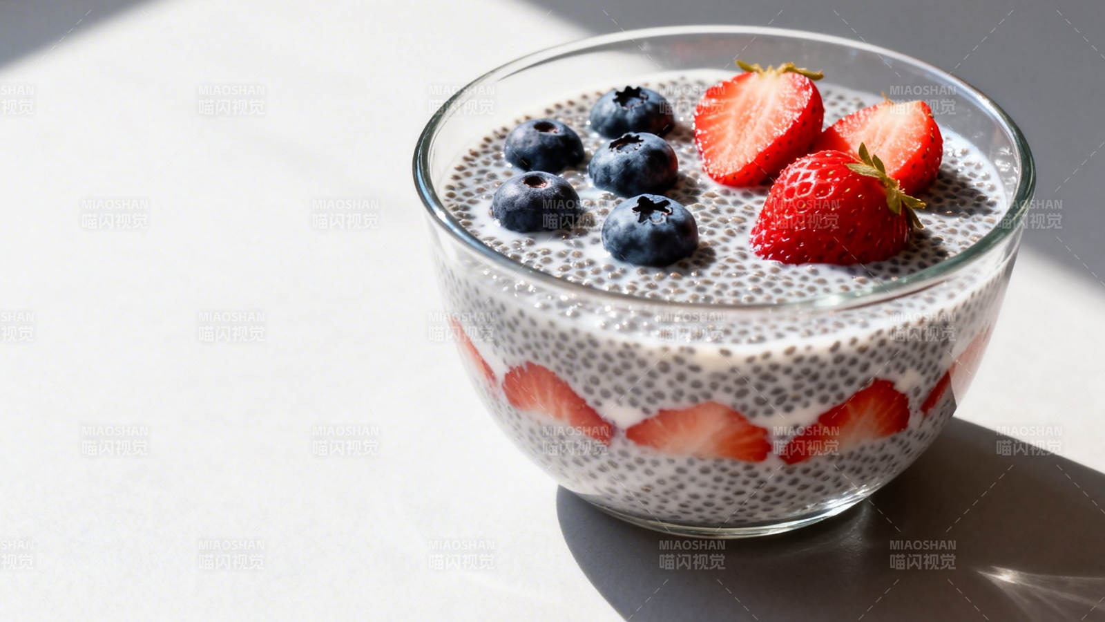 奇亚籽果碗图片