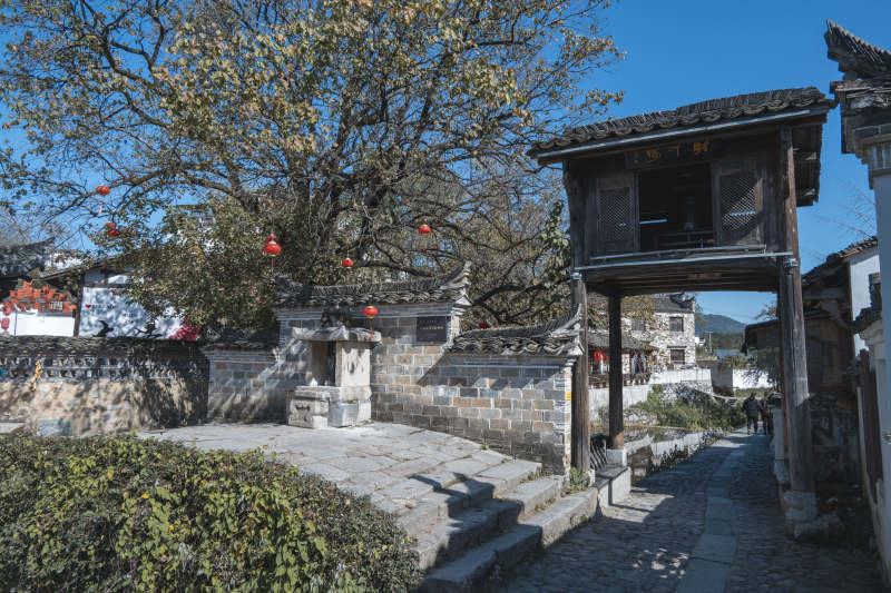 安徽宣城市泾县明清古村落查济古村图片
