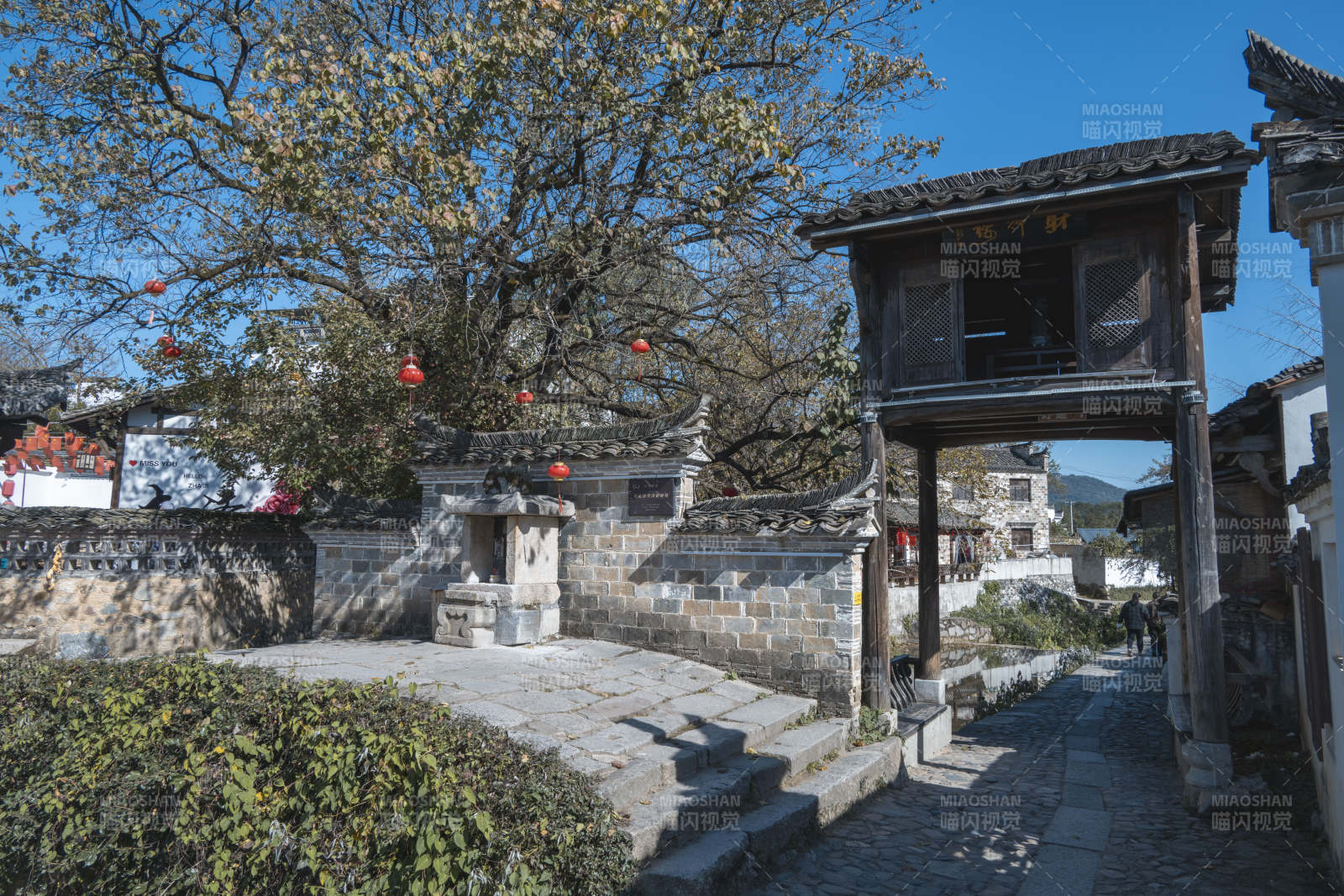 安徽宣城市泾县明清古村落查济古村图片