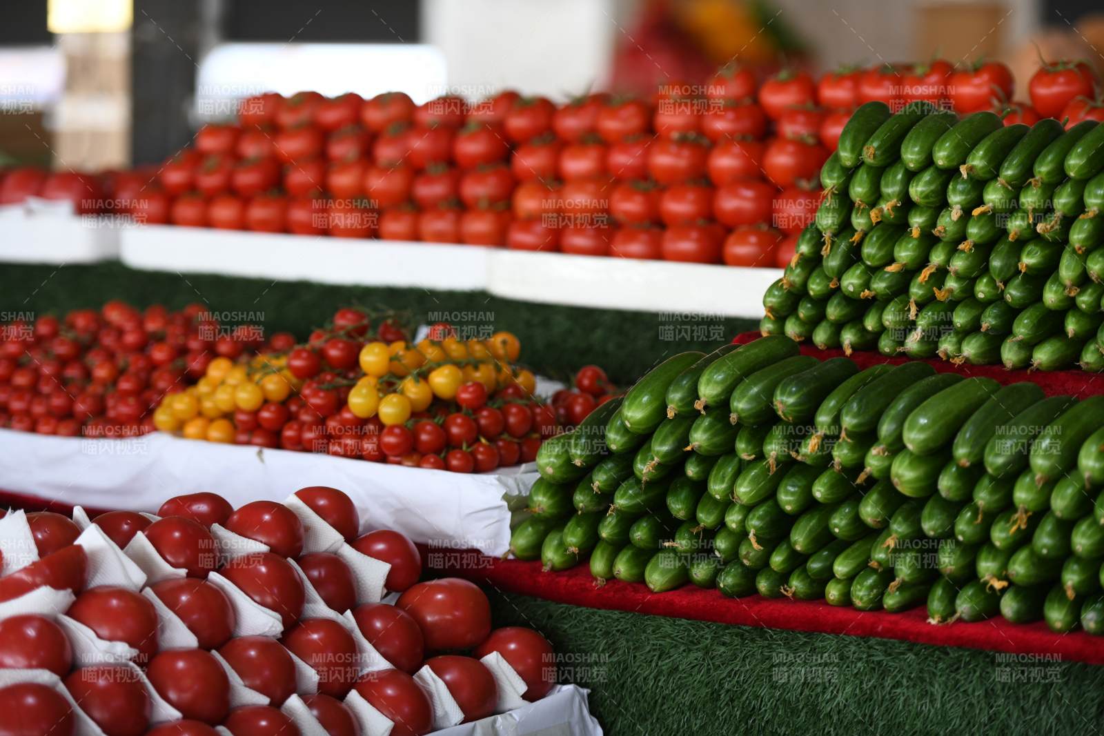 新鲜蔬果展示图片