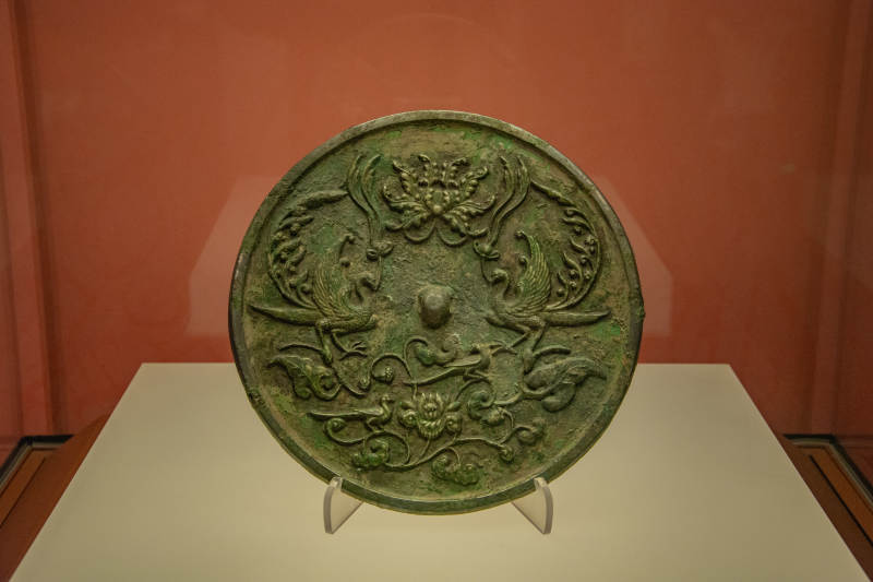 古铜镜展图片