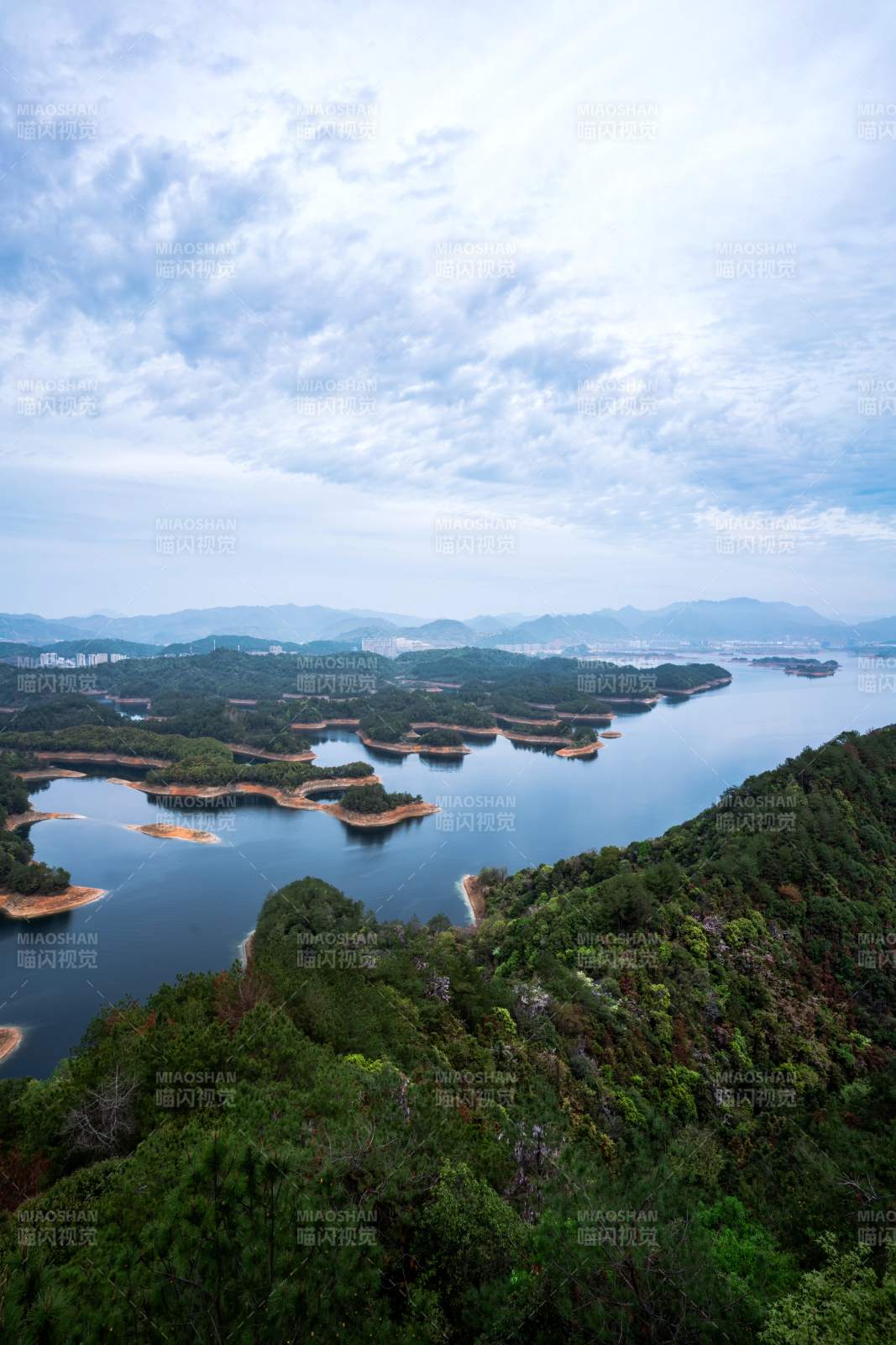 湖光山色美如画图片