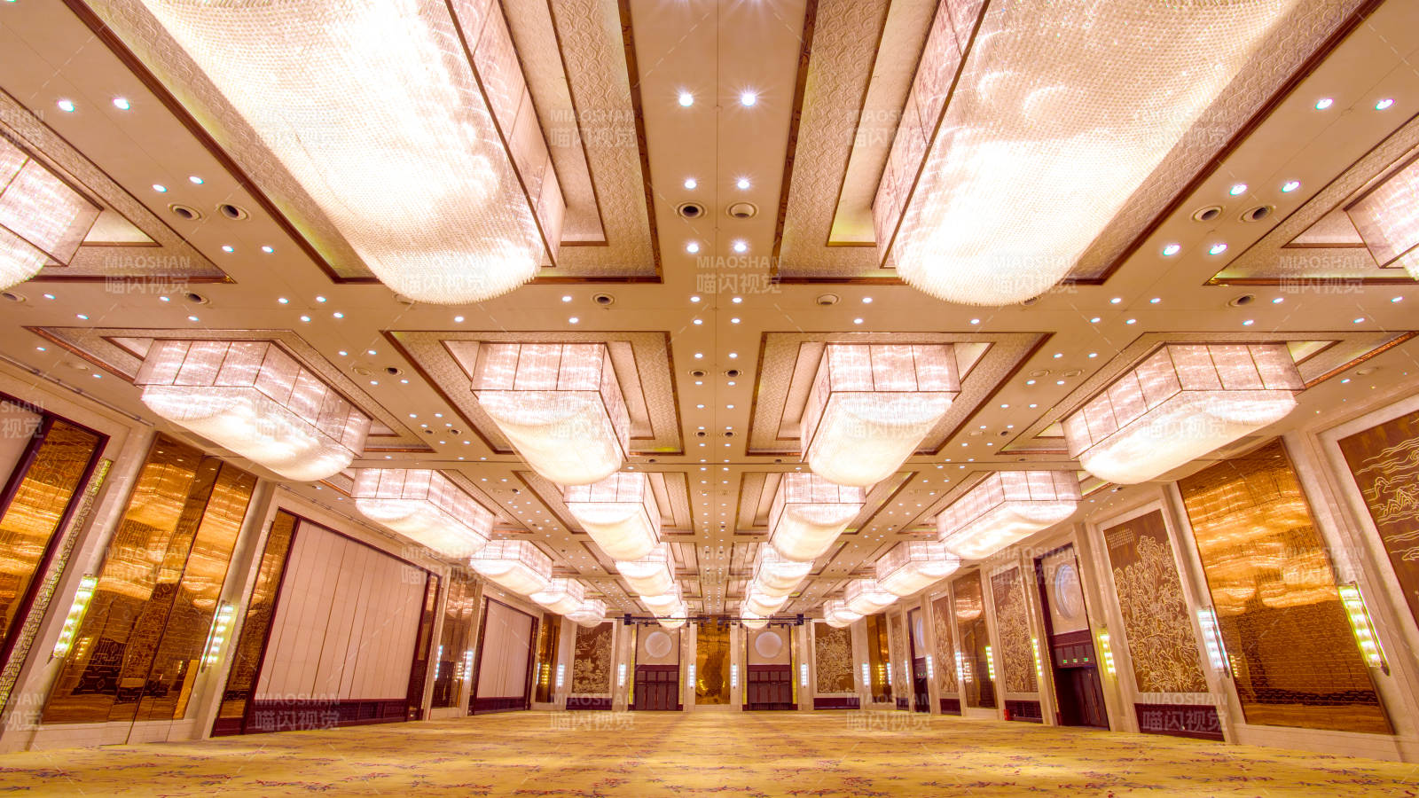 豪华宴会厅内部图片