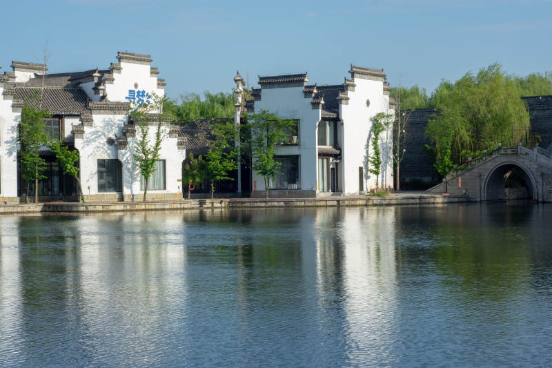 水乡古韵建筑图片