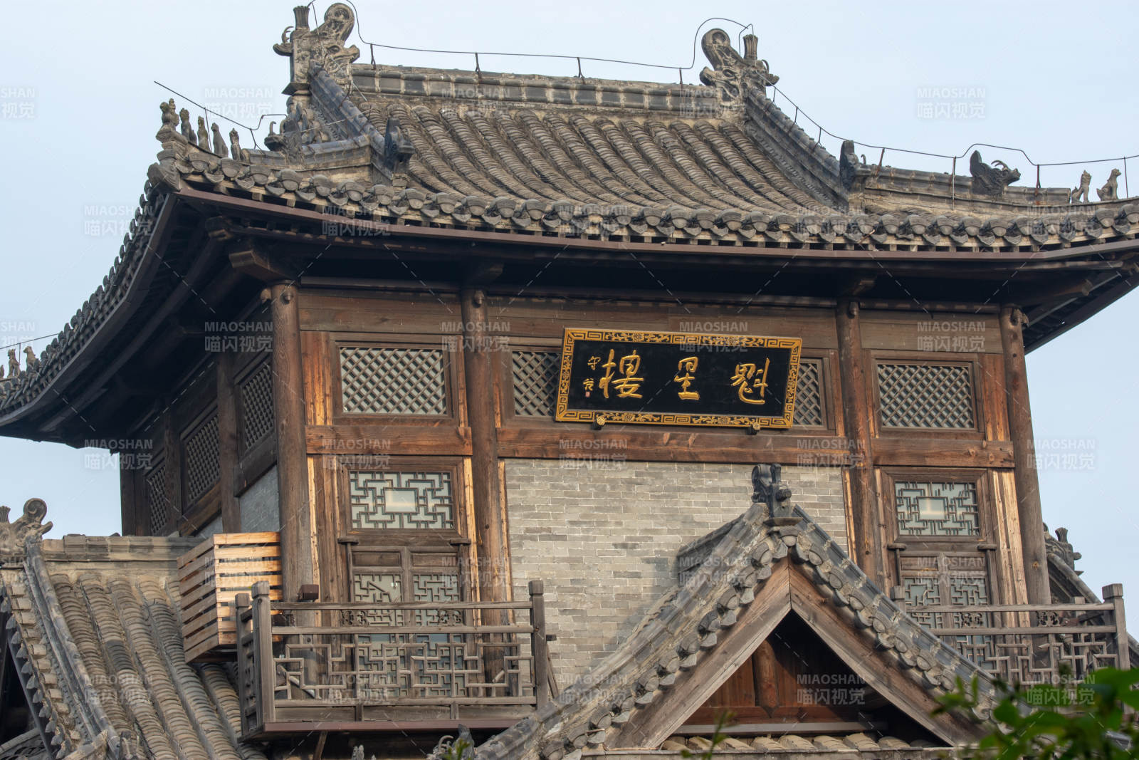 台儿庄古城古建筑楼阁风光图片