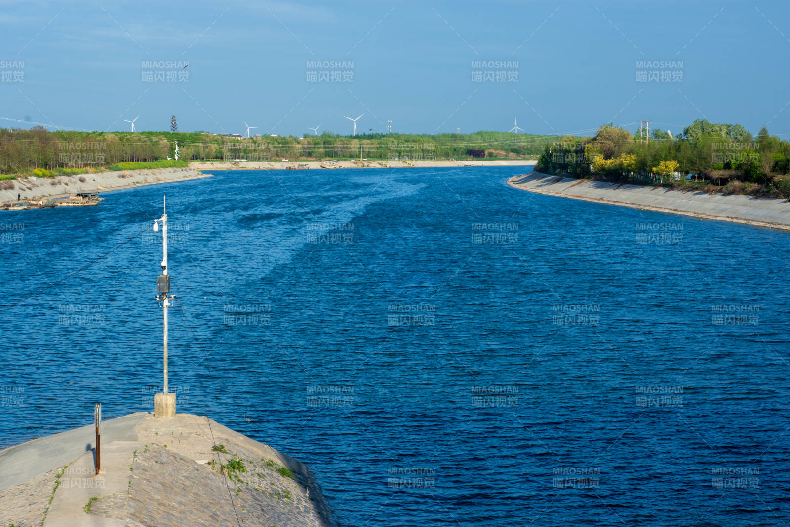 京杭大运河台儿庄段风光图片