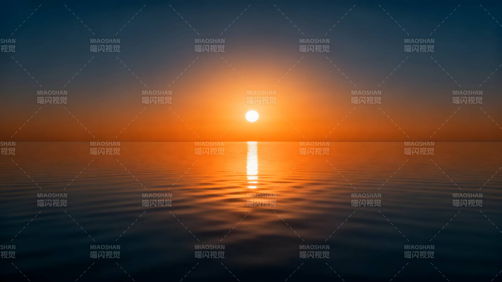 海上日出美景图片