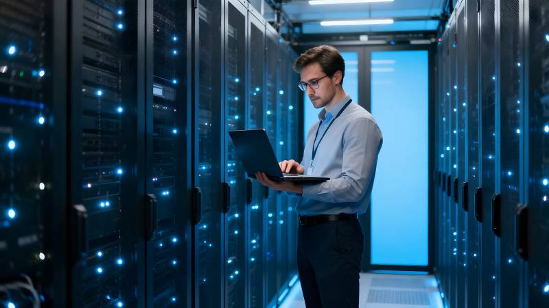 数据中心运维工程师图片