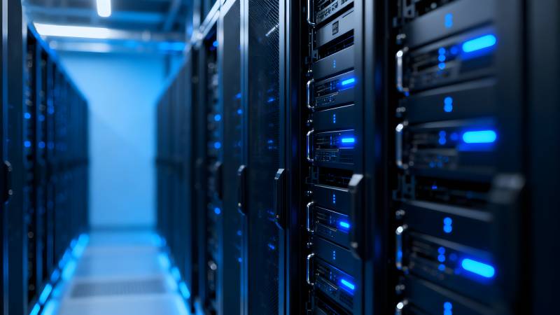 数据中心机房图片