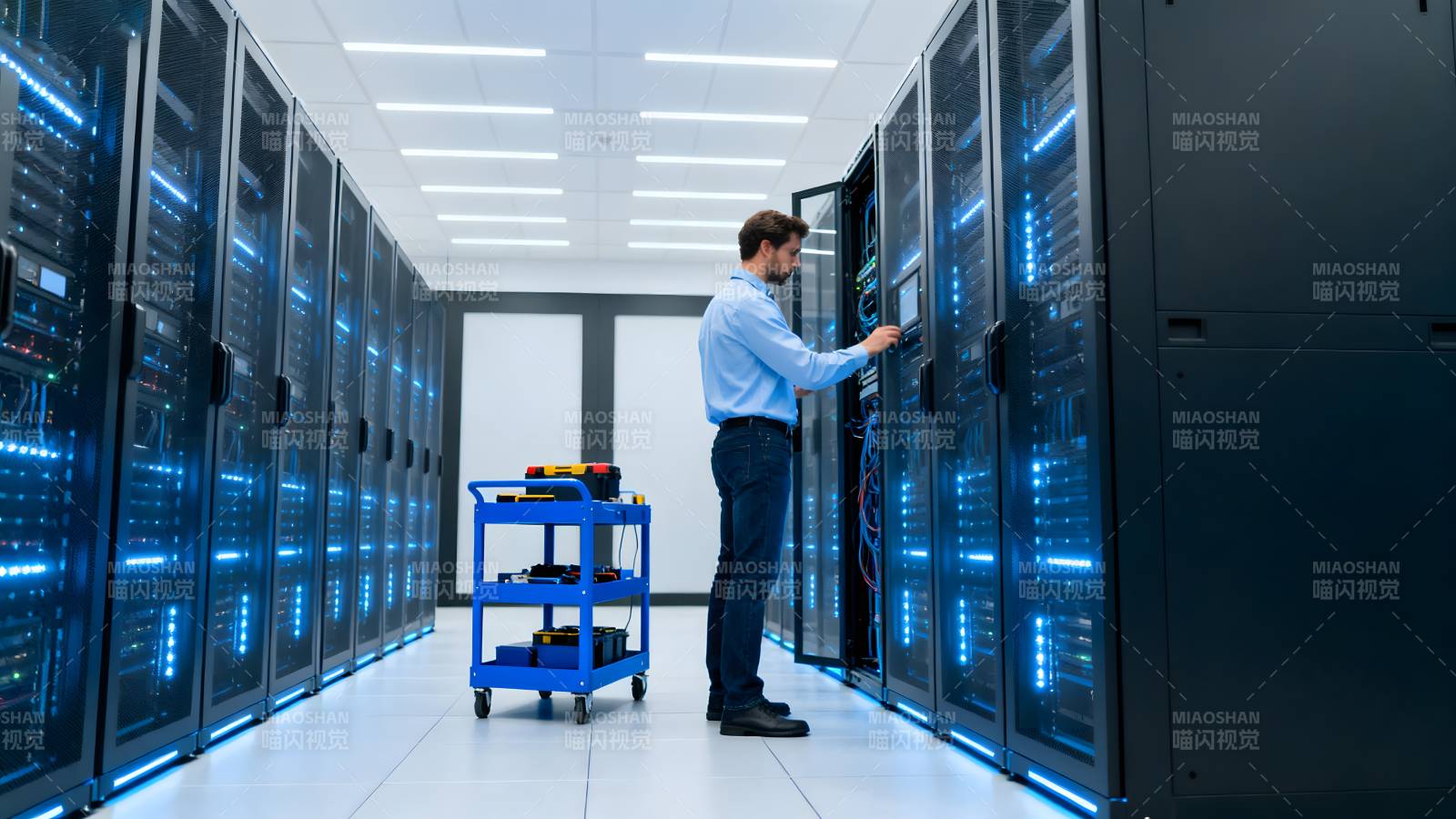 数据中心运维现场图片