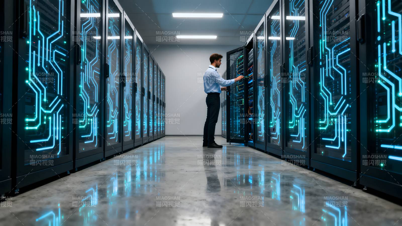 数据中心运维现场图片