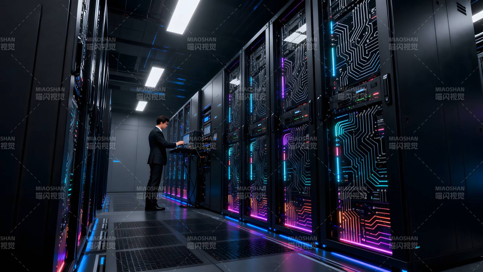 数据中心运维现场图片