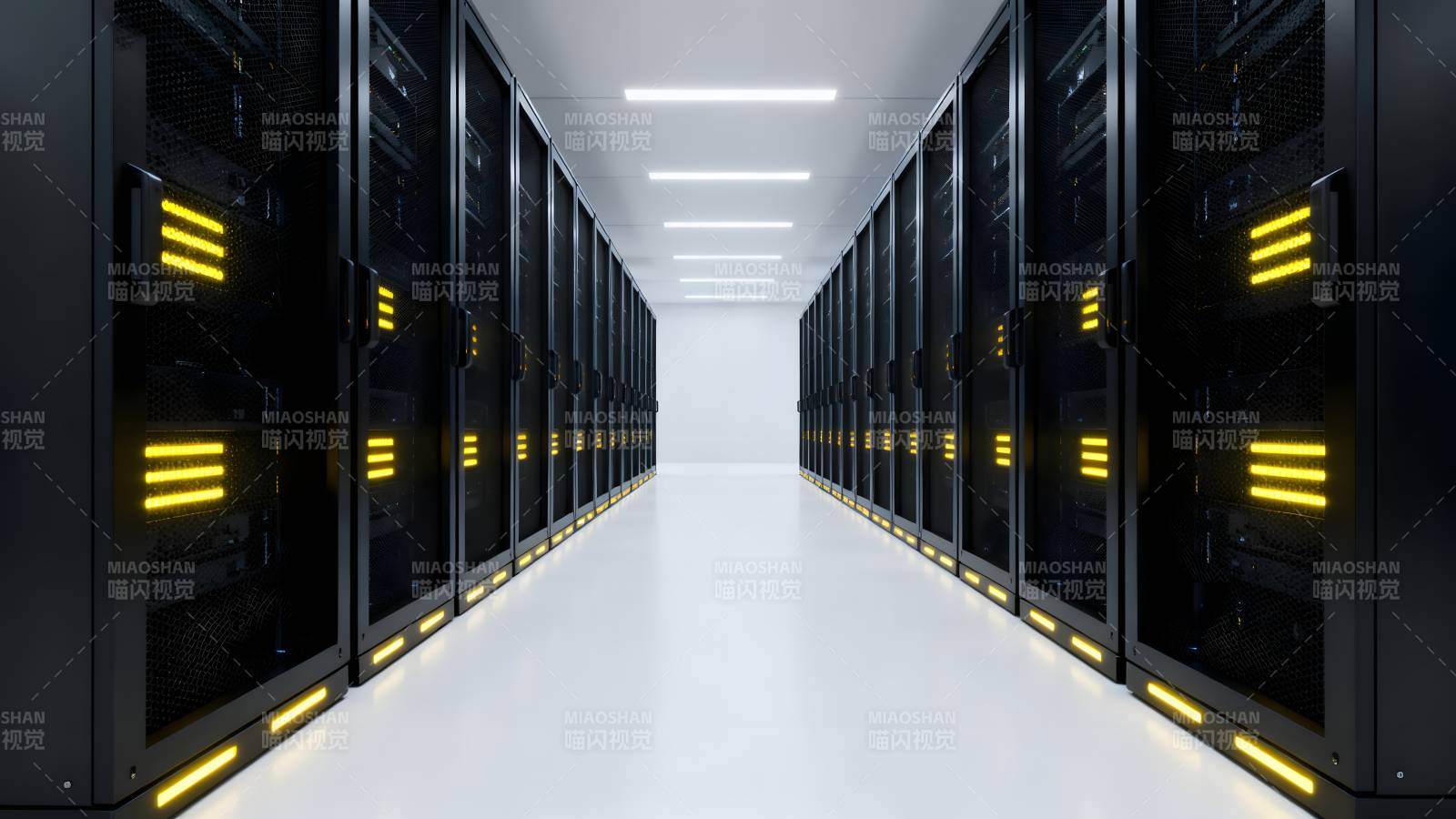 数据中心机房走廊图片