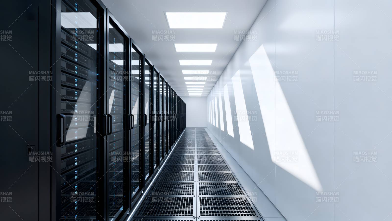 数据中心走廊图片