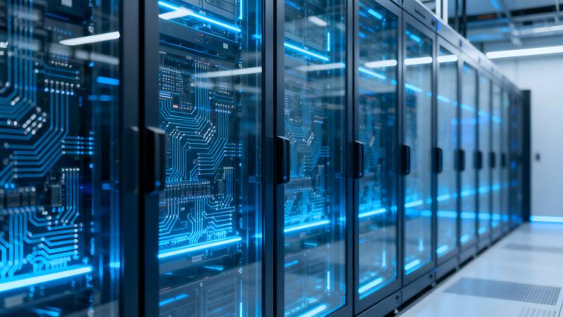 数据中心机柜图片