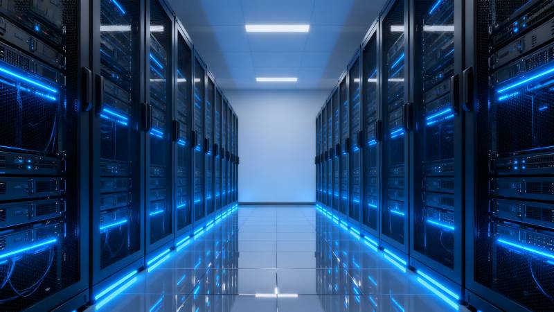 数据中心机房图片