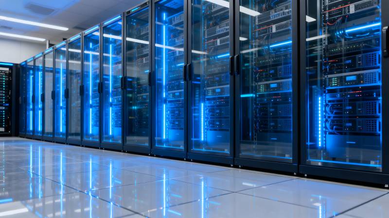 数据中心机房图片