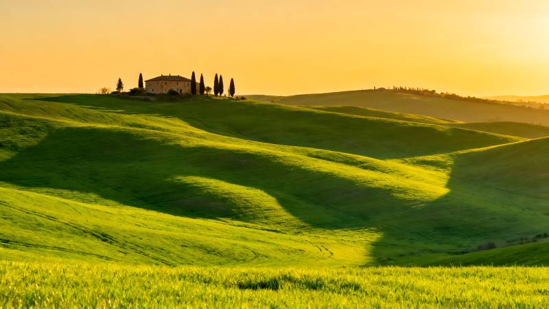 托斯卡纳田园风光图片
