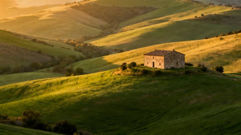 托斯卡纳田园风光图片