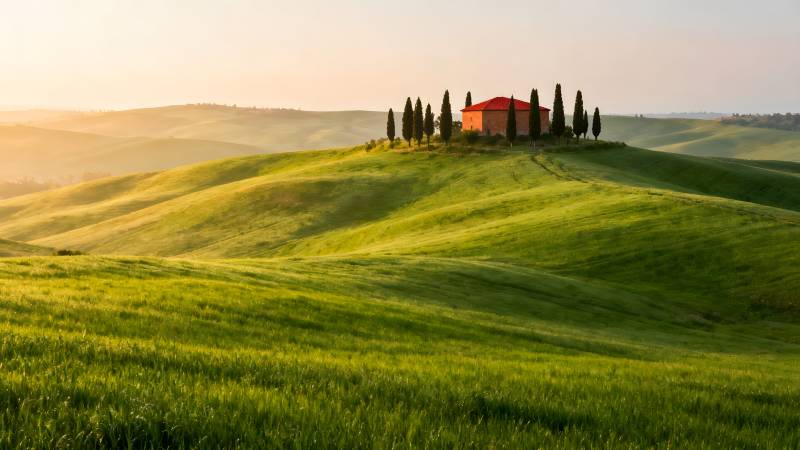 托斯卡纳田园风光图片