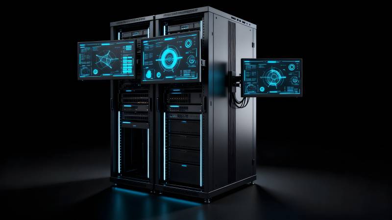 未来科技服务器图片