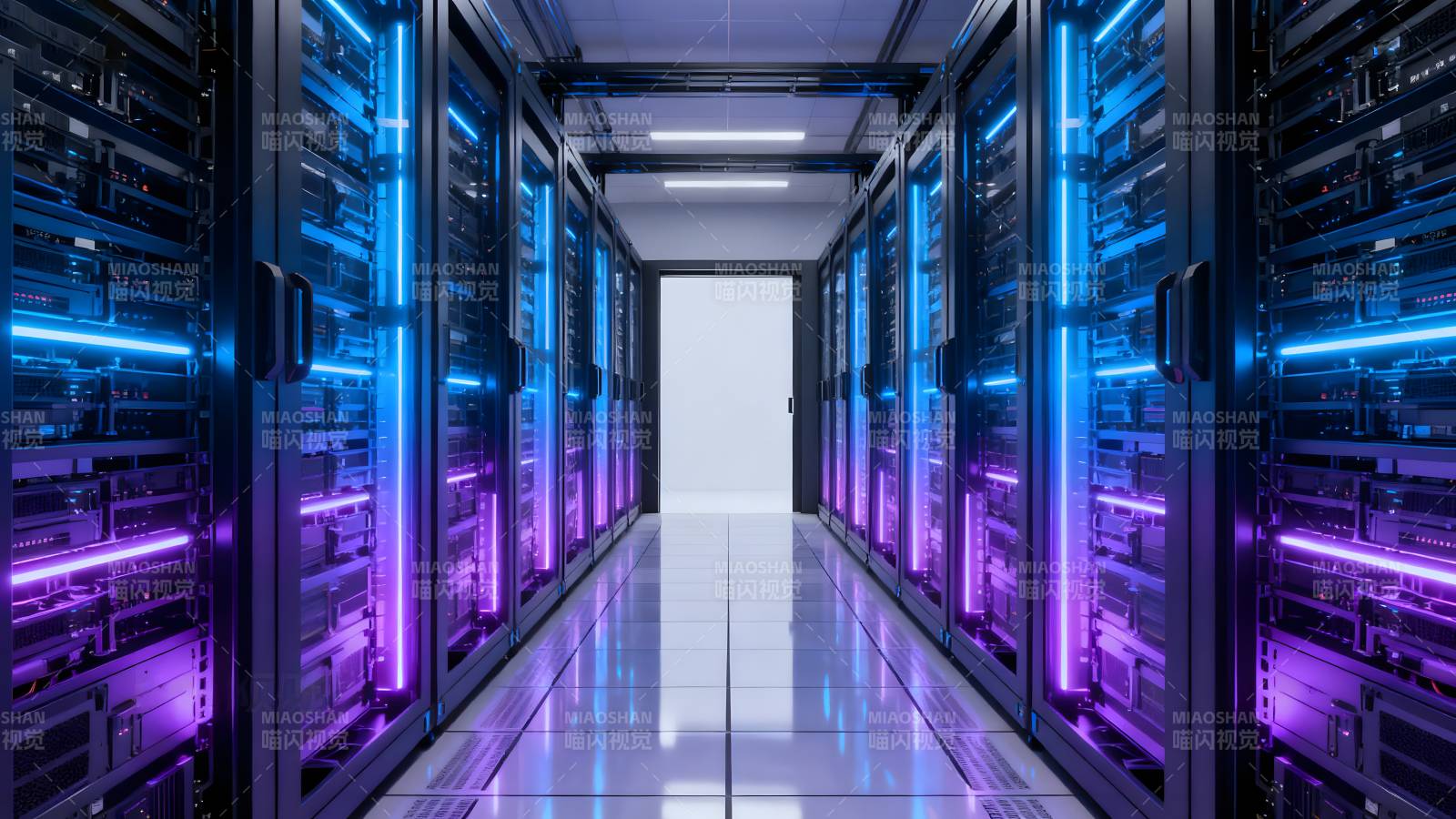 数据中心光廊图片