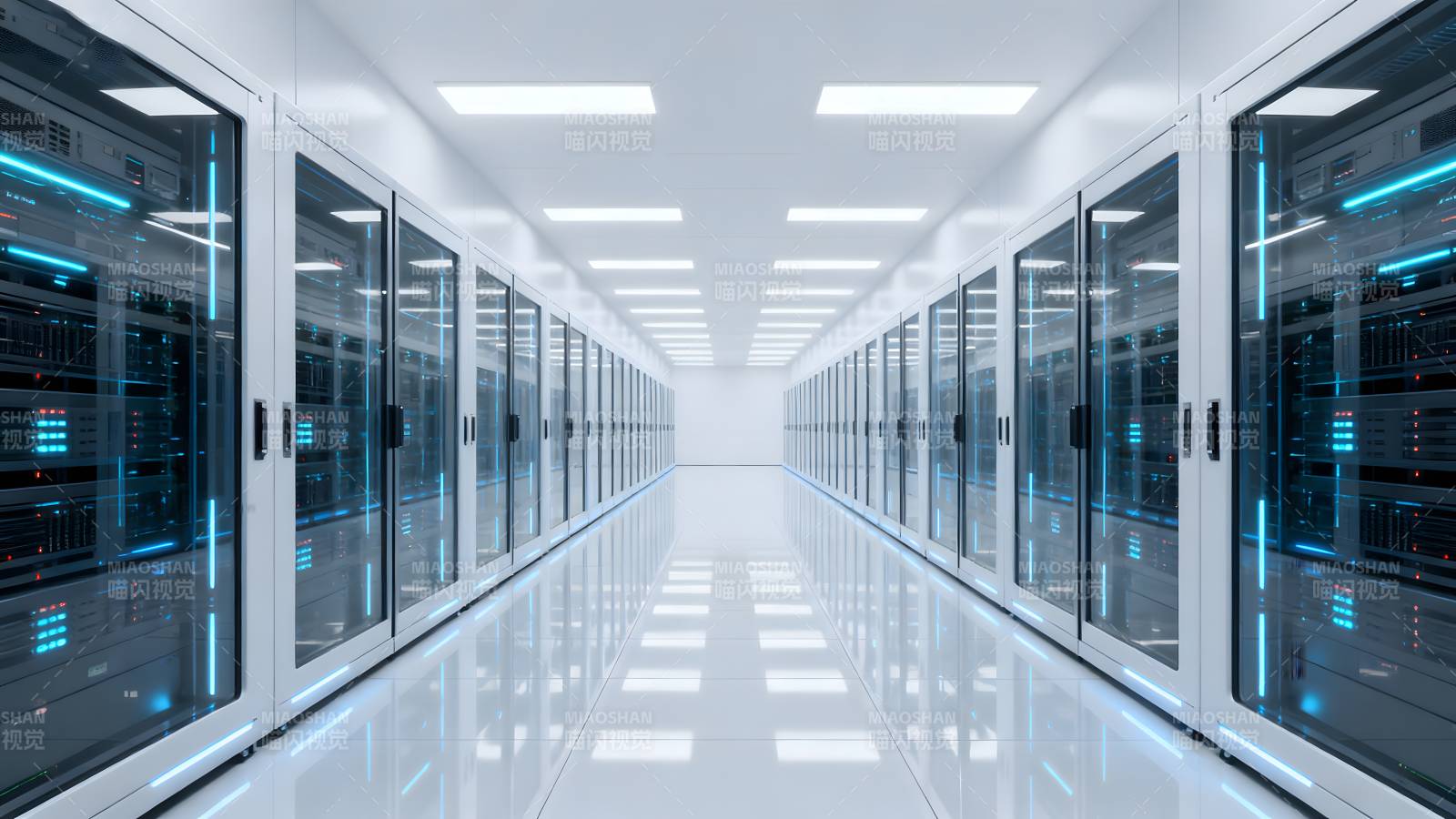 数据中心走廊图片