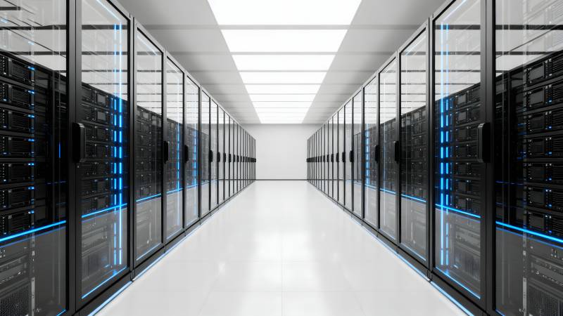 数据中心机房图片