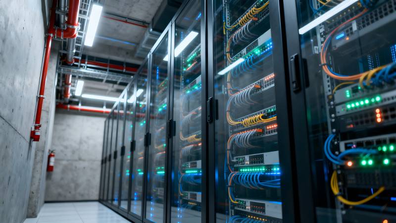 数据中心机房图片