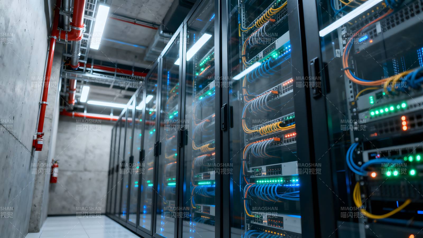 数据中心机房图片