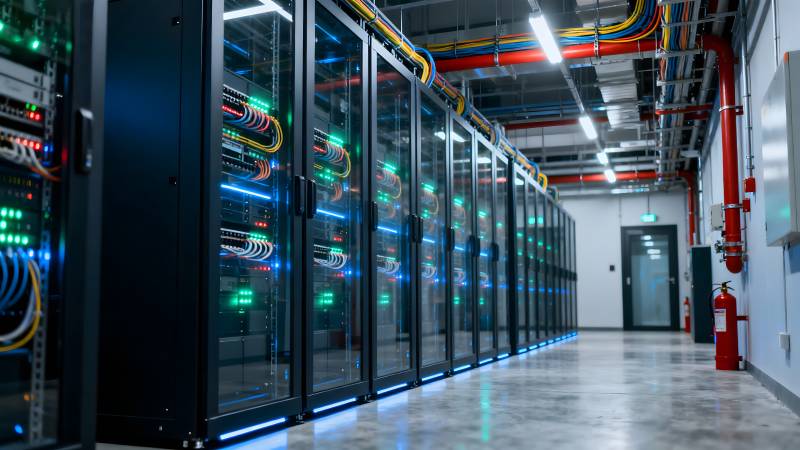 数据中心机房图片