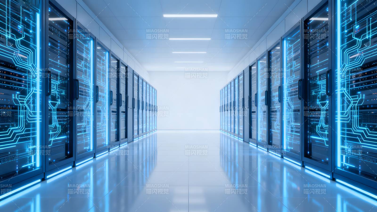 数据中心走廊图片