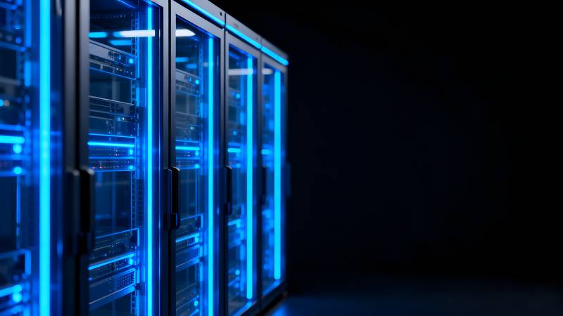 数据中心机柜图片