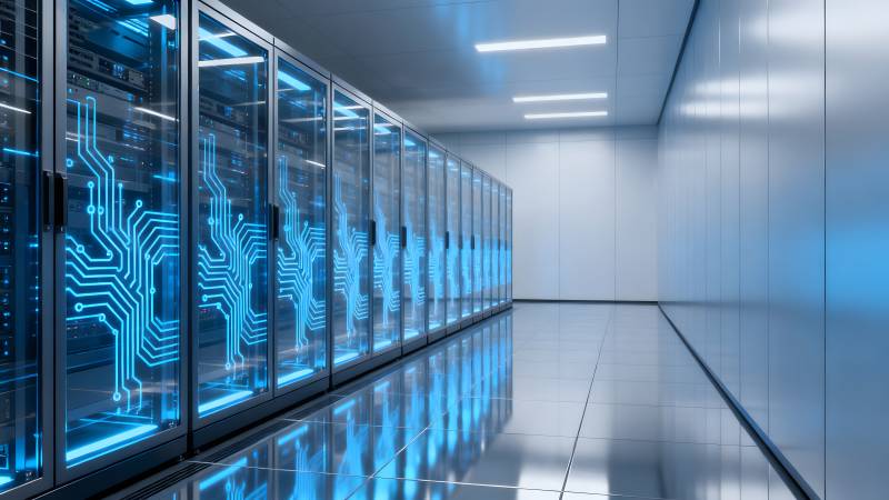 数据中心机房图片