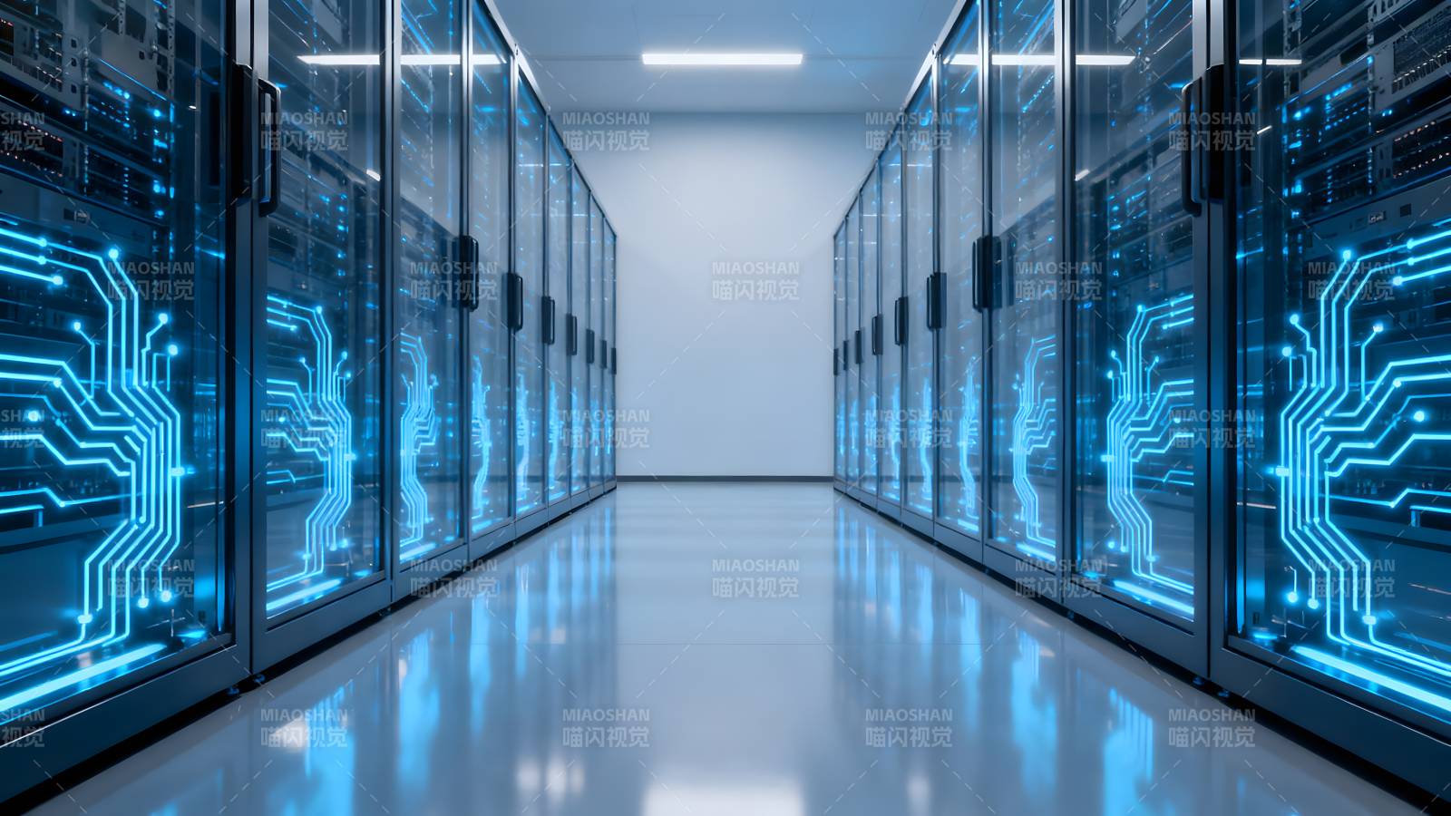 数据中心走廊图片