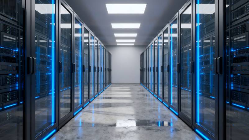 数据中心机房图片