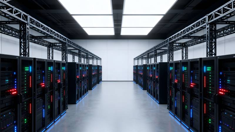 数据中心机房图片