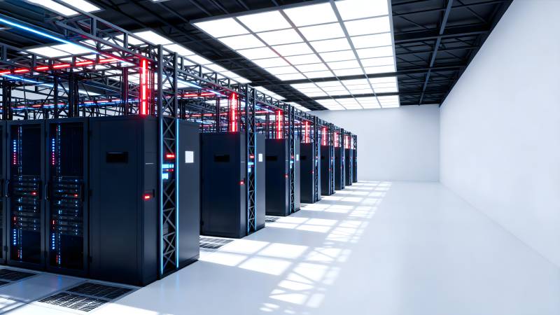 数据中心机房图片