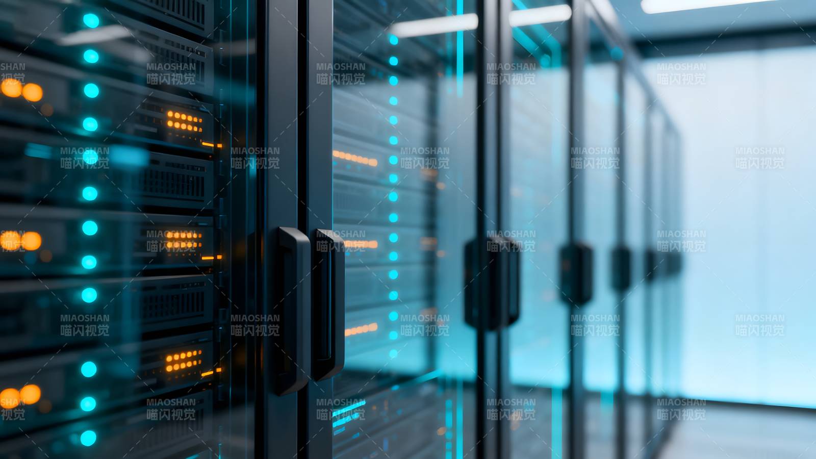 数据中心机柜图片