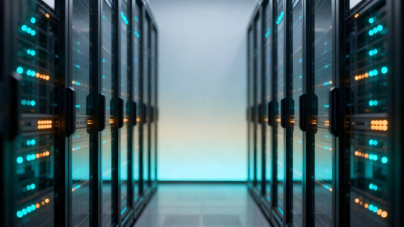 数据中心机房图片