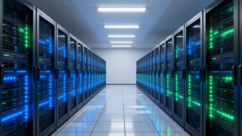 数据中心机房图片