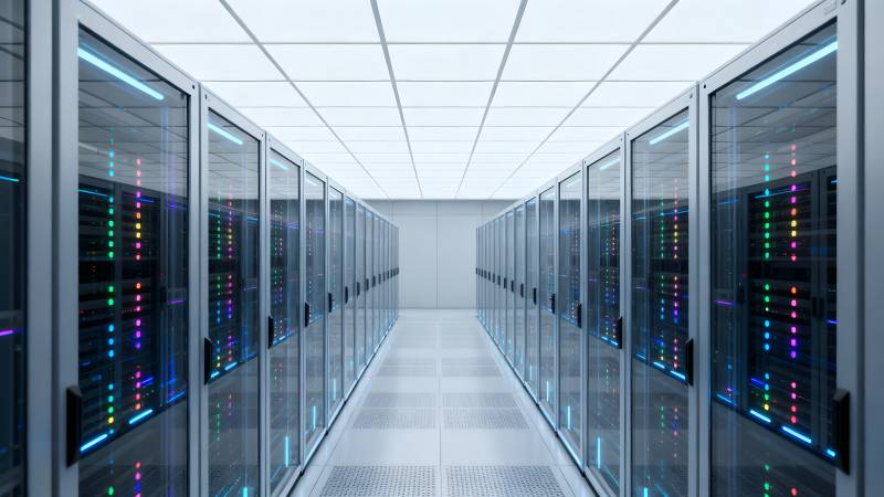 数据中心机房图片