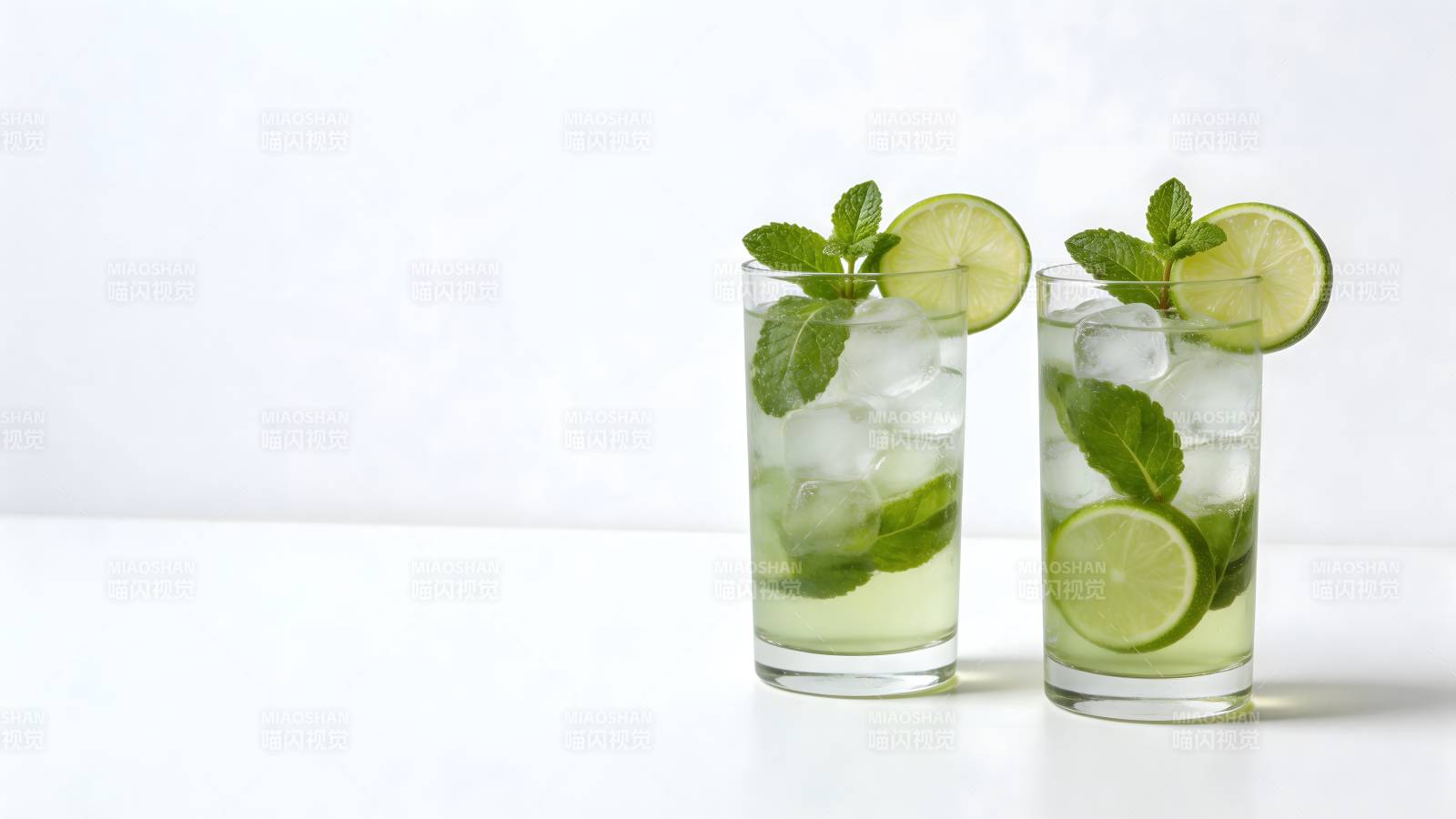 清凉薄荷莫吉托图片